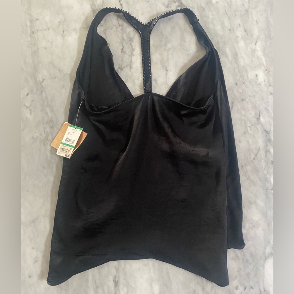 Rachel Rachel Roy Women’s Black Sleeveless Party Top - Size Large (NWT) - Picture 3 of 6
